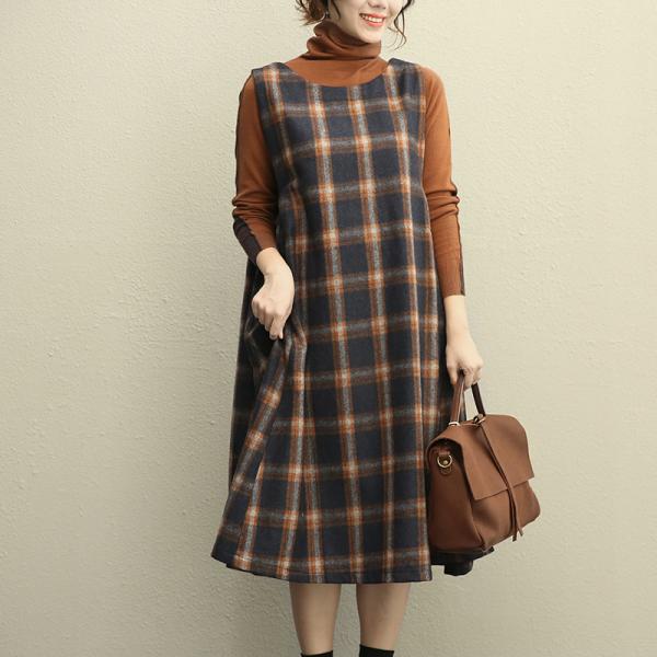 plaid jumper dress plus size off 61 ...