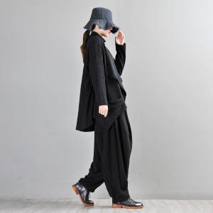Asymmetrical Black Duster Coat Shawl Neck Long Sleeve Short Coat