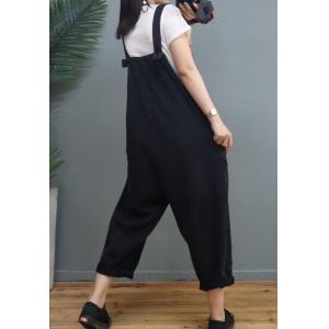 Street Style Graffiti Painted Overalls Large Comfy Gardening Clothes