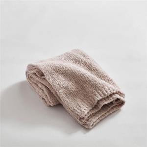 Solid Colors Air Conditioning Blanket Winter Fleeced Soft Throw