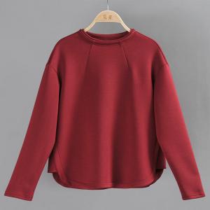 Street Style Cotton Sweatshirt Womens Long Sleeves T-shirt