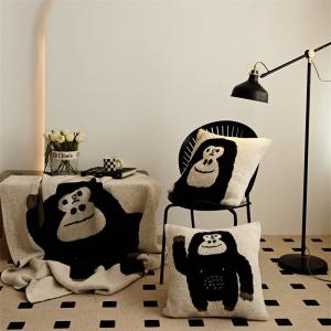 Cute Gorilla Soft Modern Blanket Cozy Sofa Throw