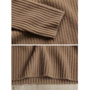 Pure Color Wool Basic Turtleneck Sweater