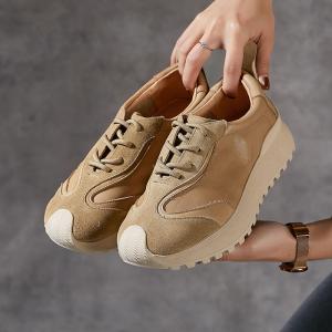 Women Outdoor Comfy Leather Agan Shoes