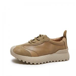 Women Outdoor Comfy Leather Agan Shoes