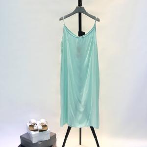 Solid Color Cami Dress Casual Linen Cotton Sundress