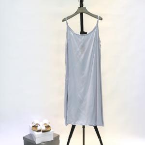 Solid Color Cami Dress Casual Linen Cotton Sundress