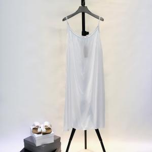 Solid Color Cami Dress Casual Linen Cotton Sundress