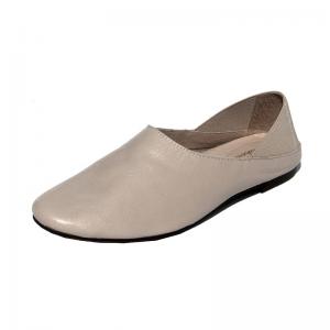 British Style Cowhide Womans Loafers Breathable Summer Flats