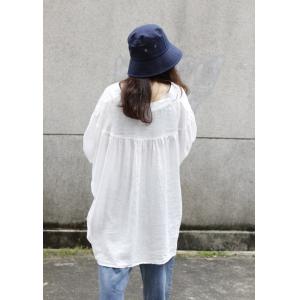 2017 Summer Plus Size Plain Blouse Asymmetric Linen Ladies Shirt