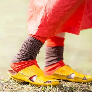 Bright-Colored Hollow-Out Handmade Shoes Womans Calf Leather Flats