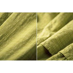 Simple Design Loose Cotton Linen T-shirt Green Casual Tee