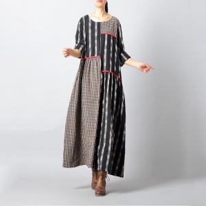 korean linen dress