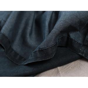 Big Pockets Black Trench Coat Autumn Large Tassel Black Cardigan