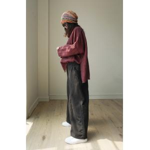 Solid Color Vintage Wide Leg Trousers Linen Palazzo Pants