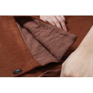 Original Design Double-Faced Wool Coat Caramel Cape Overcoat