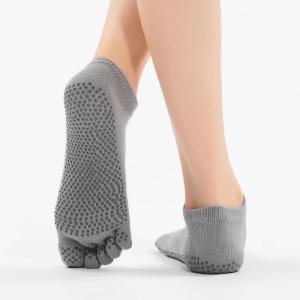 Open Instep Womans Toe Socks Anti-Skid Ballet Socks