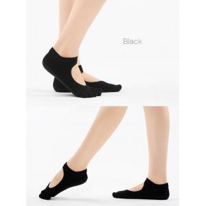 Open Instep Womans Toe Socks Anti-Skid Ballet Socks
