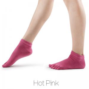 Toeless Yoga Socks Cotton Grips Ballet Socks