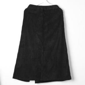Corduroy Slits Maxi Skirt Slits Korean Skirt