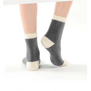 Contrast Color Cotton Crew Socks Fashion Cute Socks for Woman