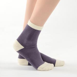 Contrast Color Cotton Crew Socks Fashion Cute Socks for Woman