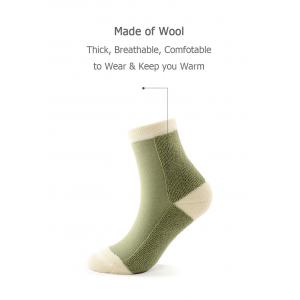 Contrast Color Cotton Crew Socks Fashion Cute Socks for Woman