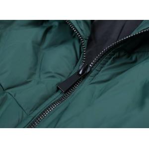 Wave Patterns Womans Hooded Coat Quilted Puffer Coat