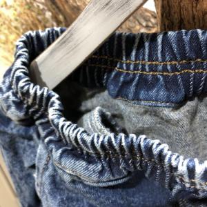 Pockets Decoration Vintage Jeans Denim Baggy Harem Pants