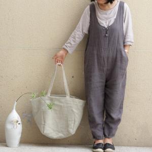 Casual Style Womans Shoulder Bag Cotton Linen Hobo Bag