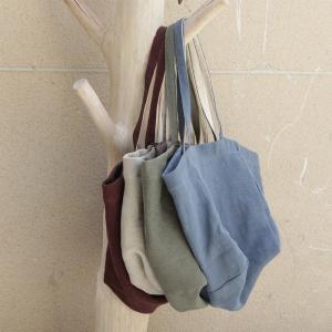 Casual Style Womans Shoulder Bag Cotton Linen Hobo Bag
