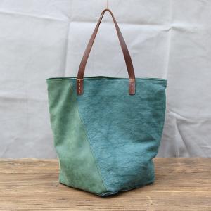 Vintage Handmade Jacquard Bag Cotton Linen Shoulder Bag
