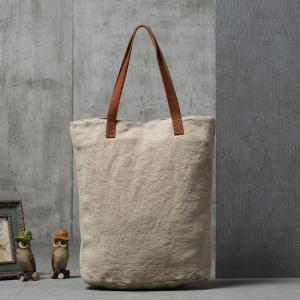 Vintage Manual Embroidered Bag Womans Cotton Linen Tote Bag