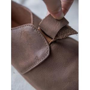 Bowknot Decoration Vintage Saddle Shoes Cowhide Leather Flats for Woman