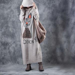 long hoodie sweatshirt dress