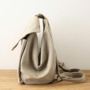 Preppy Style Canvas Backpacks Plain Korean Girls Bag