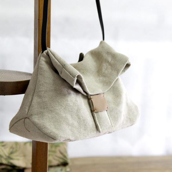 Casual Style Cotton Linen Messenger Womans Printed/ Plain Bag