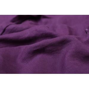 Loose-Fitting Linen Purple Pants Womans Baggy Cozy Wear