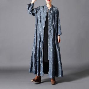 Button Down Vintage Qipao Cotton Linen Chinese Shirt Outerwear