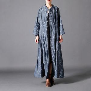 Button Down Vintage Qipao Cotton Linen Chinese Shirt Outerwear