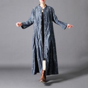 Button Down Vintage Qipao Cotton Linen Chinese Shirt Outerwear
