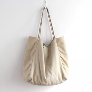 Casual Style Plain Womans Canvas Bag Medium Tote Bag