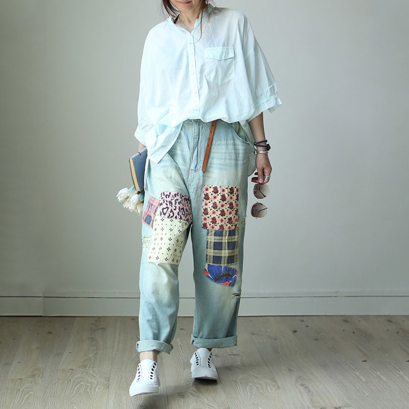 korean baggy jeans men's