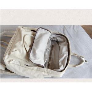 Solid Color Womans Versatile Canvas Backpacks