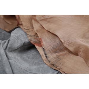 Layering Belted Flouncing Dress Vintage Loose Resort Wear