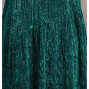 Solid Color Long Sleeve Winter Dress Loose Velvet Dress