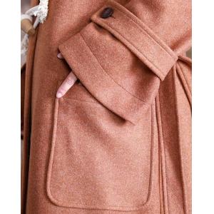 Winter Fashion Woolen Duffle Coat Plus Size Elegant Wrap Coat for Woman