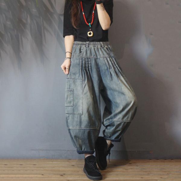 Street Style Baggy Jeans Vintage Balloon Dad Jeans