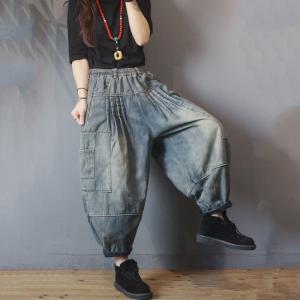 Street Style Baggy Jeans Vintage Balloon Dad Jeans