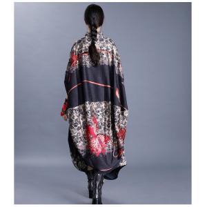 Chinese Vintage Plus Size Smocking Dress Vintage Galabeya